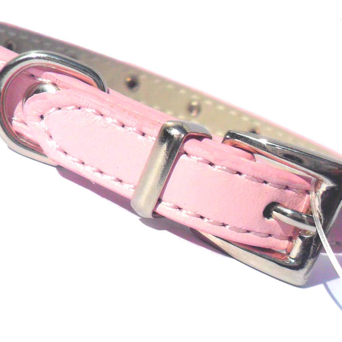 Baby Diamante Collar - Pink