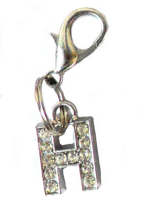 A-Z Crystal Letter Pet Charms