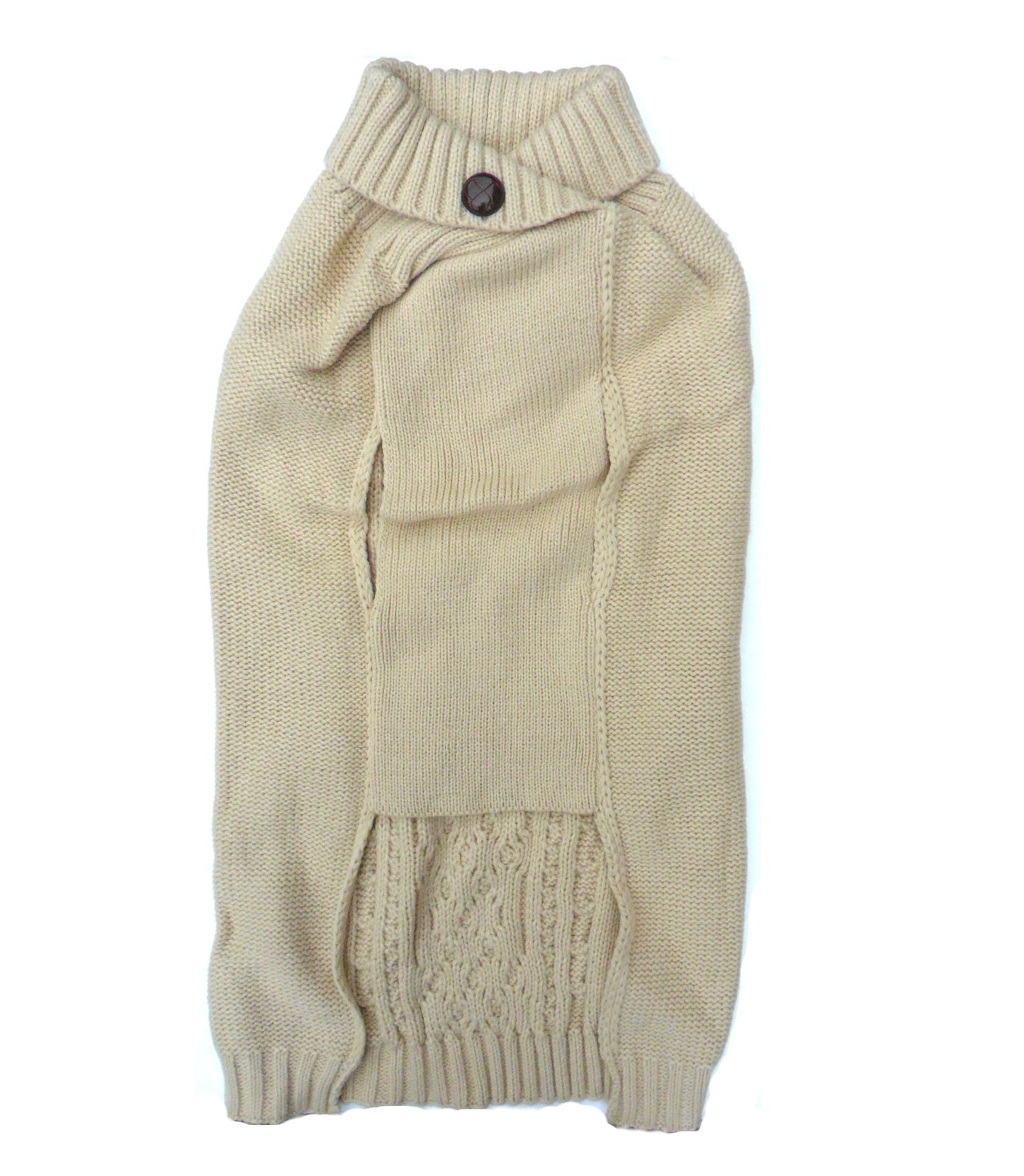 Cable Knit Dog Sweaters Jumpers in Blue, Berry, Beige, Black, Gray